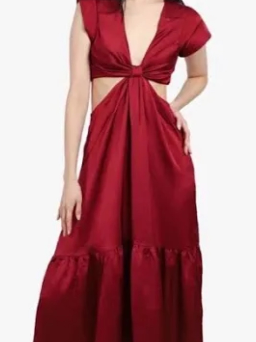 Jason Wu Scarlet Cutout Maxi Dress